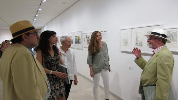 Inauguración de la muestra sobre artistas ilustradores de los años setenta Inauguración de la muestra sobre artistas ilustradores de los años setenta