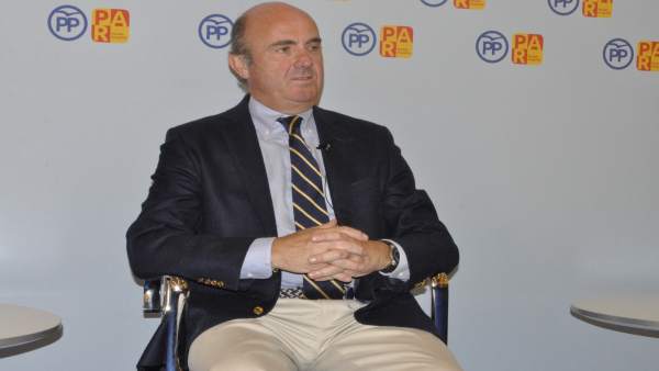 El ministro de Economía en funciones El ministro de Economía en funciones