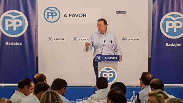 Rajoy en Zafra Rajoy en Zafra