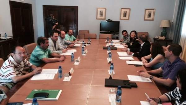 Reunión de la comisión provincial del Aepsa. Reunión de la comisión provincial del Aepsa.