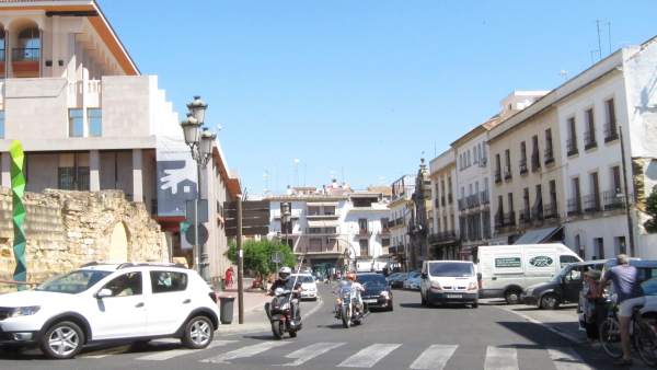 La calle Capitulares en su actual estado La calle Capitulares en su actual estado
