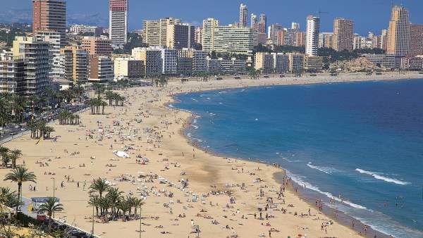 Imagen de Benidorm, una de los destinos preferidos de los británicos Imagen de Benidorm, una de los destinos preferidos de los británicos