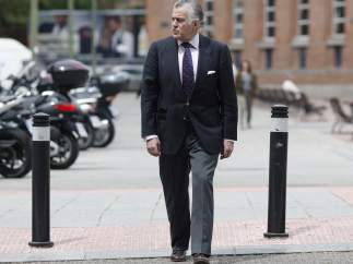 Luis Bárcenas acude a los juzgados de Plaza de Castilla