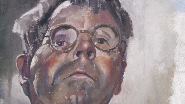 Stanley Spencer, Self-portrait By Gaslight Looking Downwards, 1949 Stanley Spencer, Self-portrait By Gaslight Looking Downwards, 1949