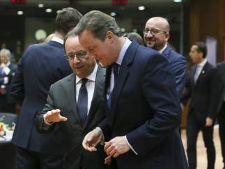 Cameron y Hollande