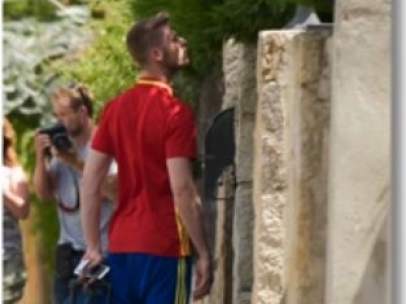 De Gea, frente al domicilio de Edurne