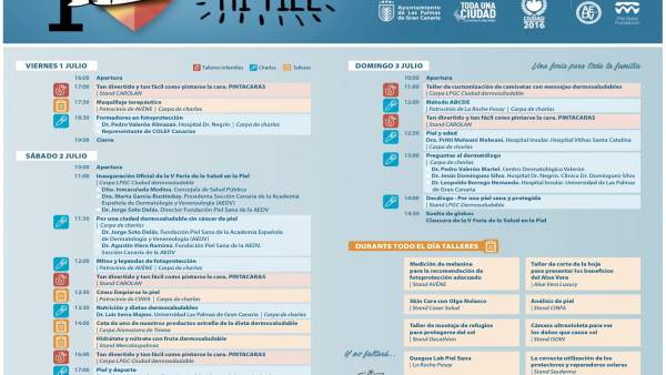 Programa Feria de la Salud de Las Palmas de Gran Canaria Programa Feria de la Salud de Las Palmas de Gran Canaria