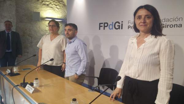 Mònica Margarit, JA Bayona y Belén Atienza Mònica Margarit, JA Bayona y Belén Atienza