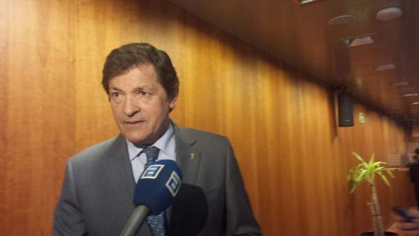 El presidente del Principado, Javier Fernández, en la Junta General El presidente del Principado, Javier Fernández, en la Junta General