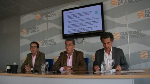 Javier Lucientes, Sebastián Celaya y Francisco Falo. Javier Lucientes, Sebastián Celaya y Francisco Falo.