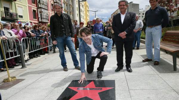 Eduardo Noriega estrena 'estrella de la fama' en Tetuán Eduardo Noriega estrena 'estrella de la fama' en Tetuán