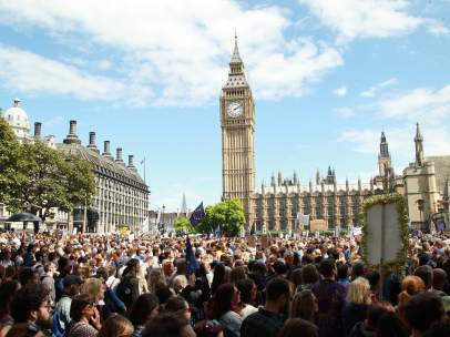 Manifestación contra el 'brexit'