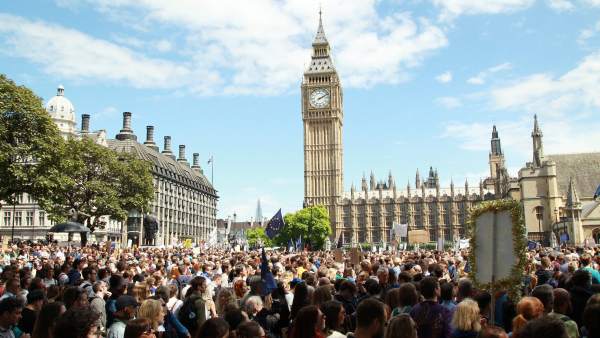 Manifestación contra el 'brexit' Manifestación contra el 'brexit'