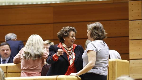 Rita Barberá en el Senado Rita Barberá en el Senado
