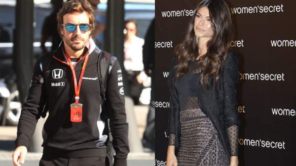 Fernando Alonso y Linda Morelli Fernando Alonso y Linda Morelli