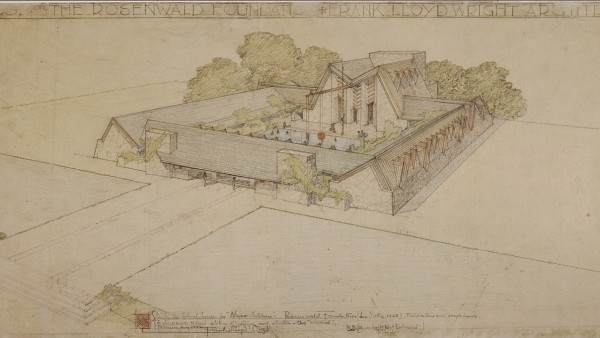 Rosenwald Foundation School (La Jolla, California). Unbuilt Project. 1928 Rosenwald Foundation School (La Jolla, California). Unbuilt Project. 1928