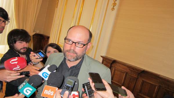 El alcalde de Santiago, Martiño Noriega, analiza los resultados del 26J El alcalde de Santiago, Martiño Noriega, analiza los resultados del 26J