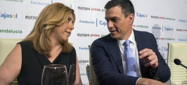 Susana Díaz y Pedro Sánchez