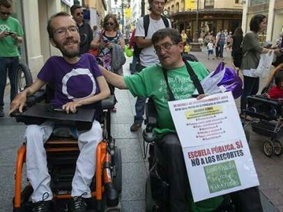 Antonio Aramayona y Pablo Echenique