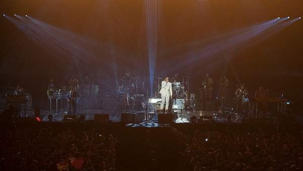 Actuación de los canadienses Arcade Fire Actuación de los canadienses Arcade Fire