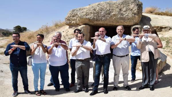 Francisco Conejo en Los Dólmenes de Antequera Francisco Conejo en Los Dólmenes de Antequera