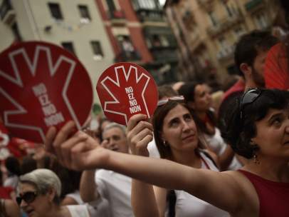 Contra las agresiones sexuales en Sanfermines