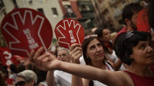 Contra las agresiones sexuales en Sanfermines Contra las agresiones sexuales en Sanfermines