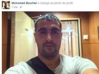 El otro Mohamed Bouhlel, en una foto de perfil de Facebook.