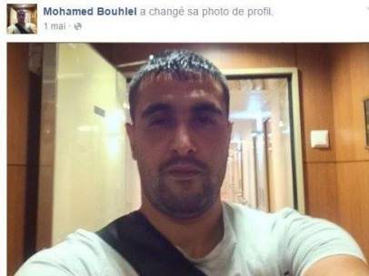 El otro Mohamed Bouhlel, en una foto de perfil de Facebook.
