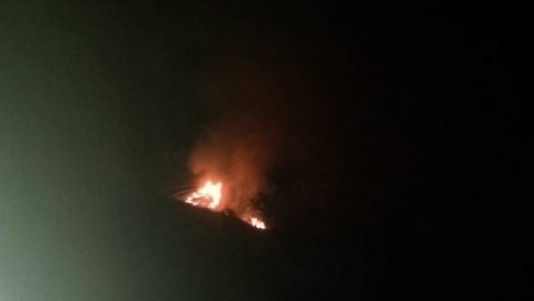 Fuego en Tejeda Fuego en Tejeda