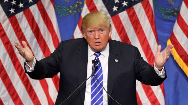 Candidato republicano Donald Trump Candidato republicano Donald Trump