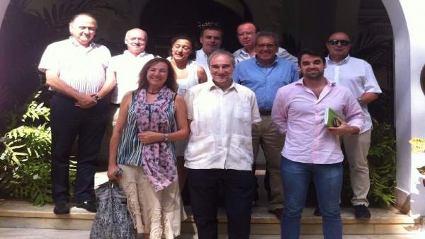 Reunión con el Embajador de España en Cuba, Juan Francisco Montalbán Reunión con el Embajador de España en Cuba, Juan Francisco Montalbán