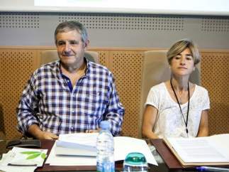 Patxi Elola, víctima de ETA, y Pili Zabala.