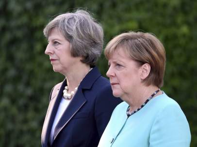 Merkel y May