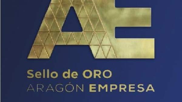 Sello de oro Aragón Empresa. Sello de oro Aragón Empresa.