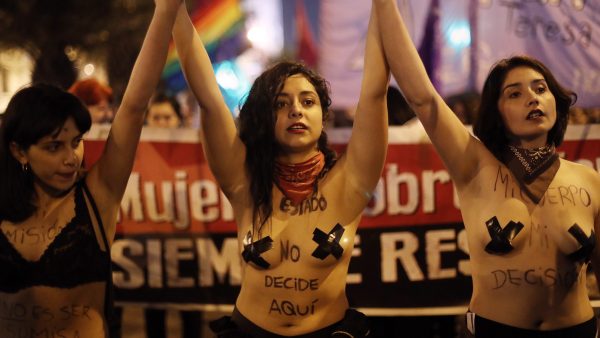 Por un aborto libre en Chile. Por un aborto libre en Chile.