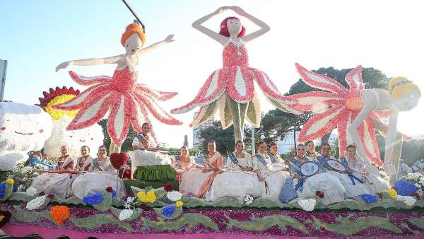 Imagen de la Batalla de Flores de Valencia Imagen de la Batalla de Flores de Valencia