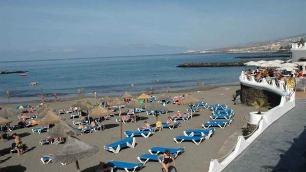 Playa de Troya, en Tenerife Playa de Troya, en Tenerife