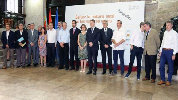 Rueda de prensa de presentación de la campaña de prevención de medios y GVA Rueda de prensa de presentación de la campaña de prevención de medios y GVA
