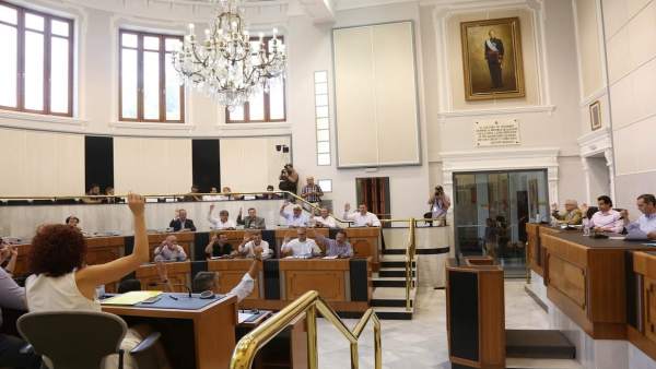 El pleno de la Diputación de este lunes El pleno de la Diputación de este lunes