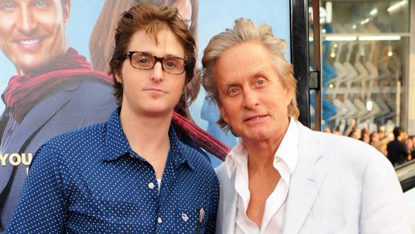 Michael Douglas y su hijo Michael Douglas y su hijo