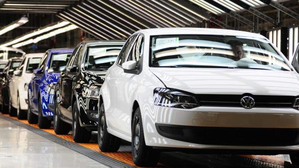 Línea de Volkswagen Navarra. Línea de Volkswagen Navarra.