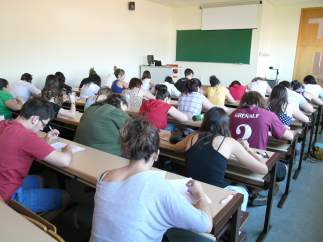 Alumnos en Examenes en la UCLM