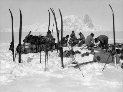 Captain Robert Falcon Scott - Foundering in soft snow