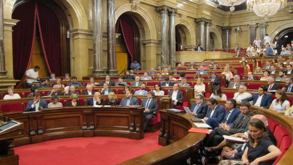 Pleno del Parlament Pleno del Parlament