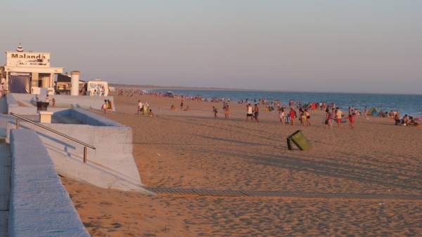 Playa de Matalascañas. Playa de Matalascañas.