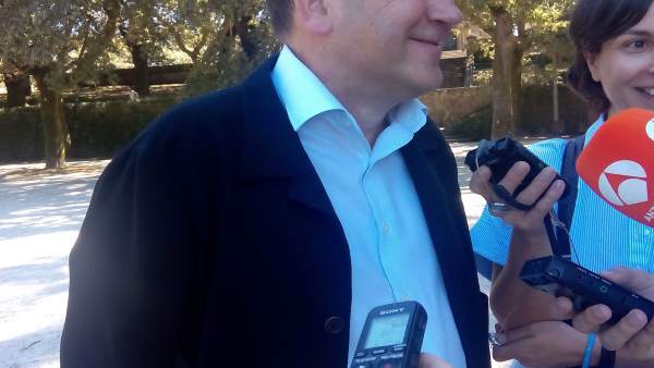 El candidato a la Presidencia de la Xunta por el PSdeG, Xoaquín Leiceaga El candidato a la Presidencia de la Xunta por el PSdeG, Xoaquín Leiceaga