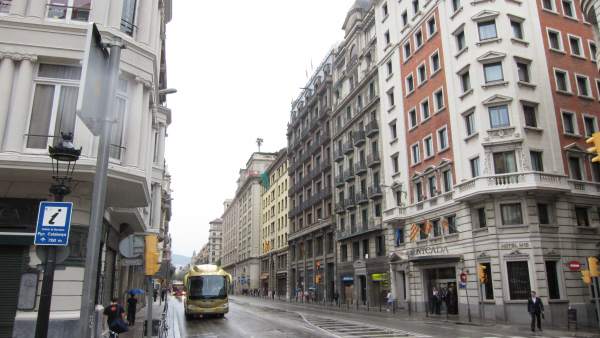 Via Laietana De Barcelona Via Laietana De Barcelona
