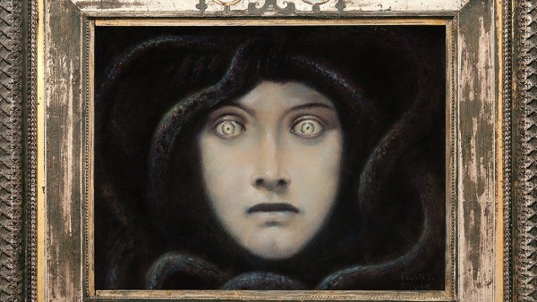 Franz von Stuck, Head of Medusa, c. 1892
Franz von Stuck, Head of Medusa, c. 1892