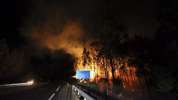 Incendio en Galicia Incendio en Galicia